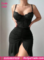 لانجري قصير دانتيل سواريه