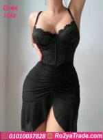 لانجري قصير دانتيل سواريه