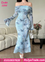 دريس صيفي فراشات