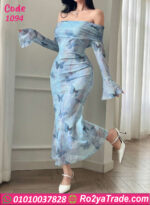 دريس صيفي فراشات