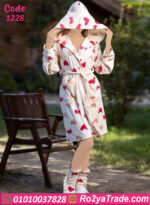 روب شتوي قلوب ناعم