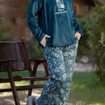 بيجامة شتوي قطيفة ناعمة