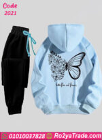 بيجامة شتوي فراشات حريمي