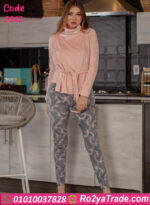 بيجامة شتوي حريمي قطيفة