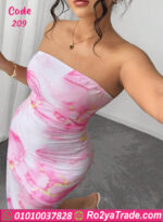 لانجري ليكرا بطبعة ورد ماربل