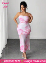 لانجري ليكرا بطبعة ورد ماربل