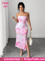 لانجري ليكرا بطبعة ورد ماربل