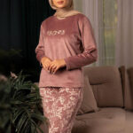 بيجامة شتوي ناعمة