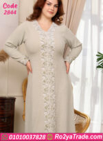 عباية بيت شتوي مطرزة