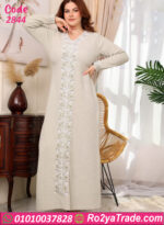 عباية بيت شتوي مطرزة