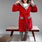 بيجامة شتوي بالروب القطيفة