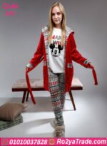 بيجامة شتوي بالروب القطيفة