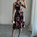 فستان صيفي قصير مورد