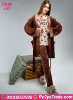 بيجامة شتوي بالروب حريمي