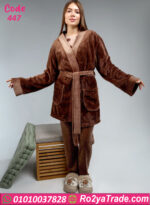 بيجامة شتوي بالروب حريمي