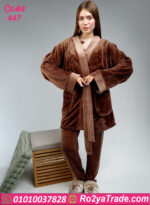 بيجامة شتوي بالروب حريمي