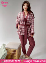 بيجامة شتوي بالروب قطيفة نبيتي