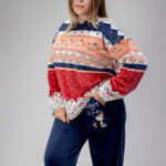 بيجامة شتوي قطيفة حريمي