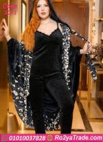 طقم بيتي شتوي قطيفة Tamara