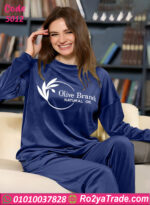بيجامة قطيفة شتوي نسائي