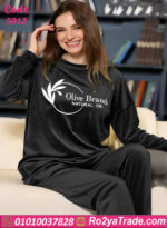 بيجامة قطيفة شتوي نسائي