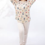 بيجامة شتوي قطيفة حريمي