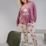 بيجامة شتوي قطيفة CHAI