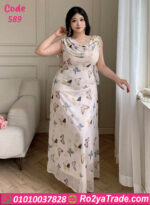 فستان فراشات ناعم