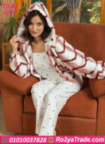 بيجامة شتوي فرو ناعم