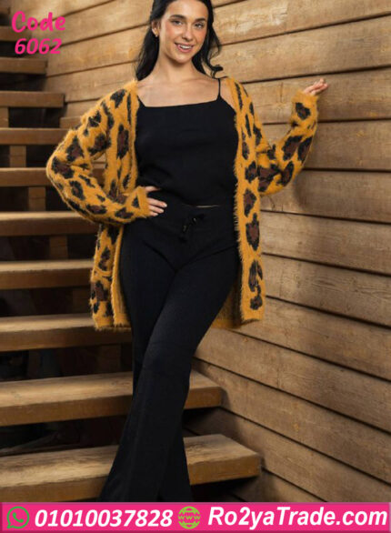 طقم شتوي فرو ليوبارد