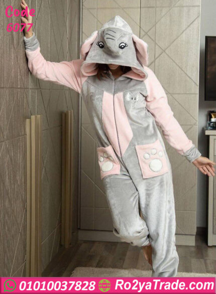 جمبسوت شتوي فيل لطيف