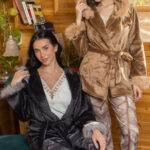 طقم شتوي ناعم بالفرو