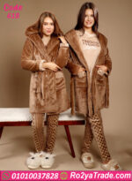 بيجامة شتوي شوكو لاتيه