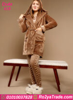 بيجامة شتوي شوكو لاتيه