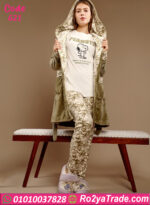 بيجامة شتوي بيناتس بالروب