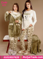 بيجامة شتوي بيناتس بالروب