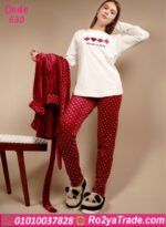 بيجامة قطيفة حريمي شتوي