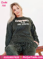 بيجامة قطيفة شتوي نسائية