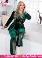 بدلة قطيفة شتوي حريمي