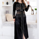 عباية قطيفة شتوي فخمة