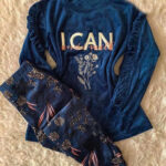 بيجامة شتوي قطيفة ناعمة