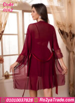 لانجري قصير بالدانتيل 0162