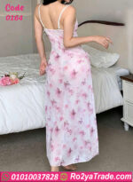 لانجري شيفون طويل