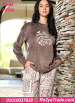 بيجامة قطيفة Coco شتوي