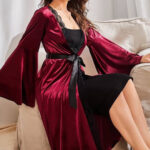 روب قطيفة شتوي ناعم 078