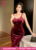 فستان قطيفة شتوي 081