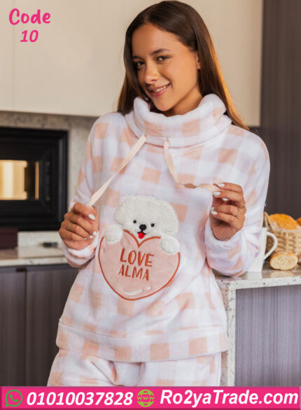 بيجامة شتوي فرو حريمي ألما