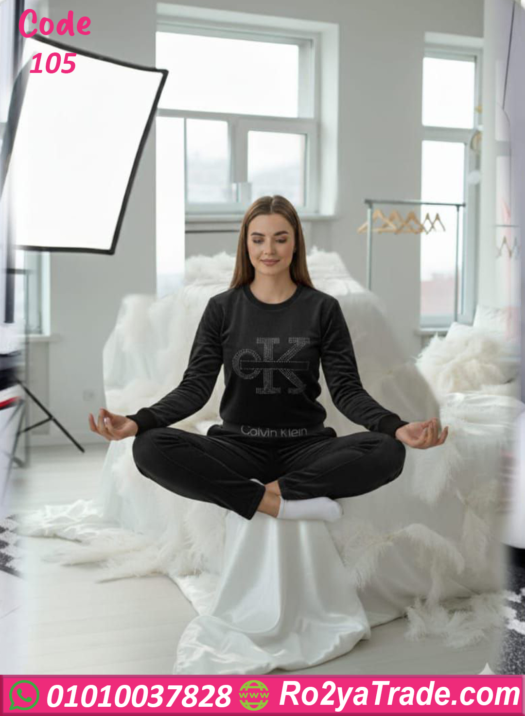 105-5 ترينج مخملي CK