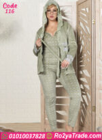 بيجامة فرو شتوي بالروب