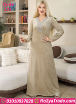 عباية بيت شتوي مطرزة